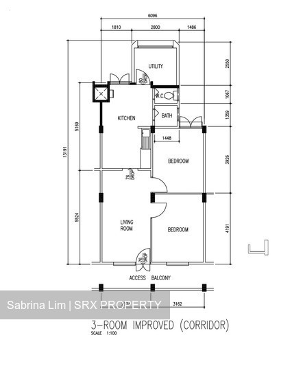Blk 163 Lorong 1 Toa Payoh (Toa Payoh), HDB 3 Rooms #198447272